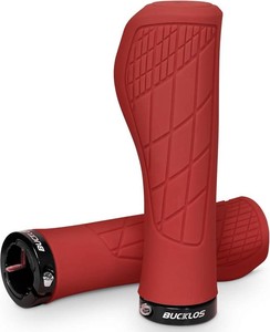 BUCKLOS Single Lock-on Bike Handlebar Grip MTB Mountain Bike Ergonomic Grip