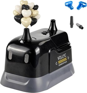 $23 Balloon Pump Electric, Dual Nozzle Balloon Inflator Air Pump, Fast & Easy Inflation for Party Decorations, Birthday Decorations   Lightweight, Portable Balloon Blower Machine