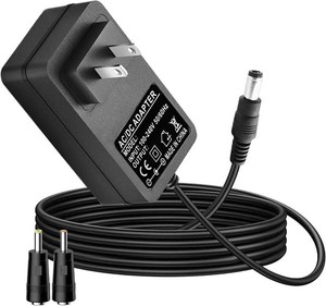 6V 2A Power Supply AC Adapter DC 6Volt Power Adapter Charger DC in 6V Power Cord for 500mA 600mA 700mA 800mA 900mA 1000mA 1500mA 2000mA Equipment DC6V 5.5mm x 2.1mm5.5mm x 2.5mm,3.51.35mm, 4.01.7mm