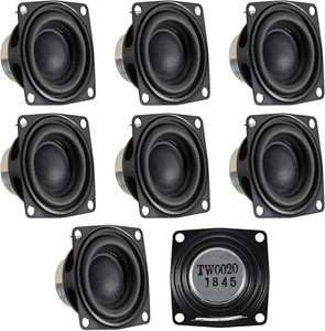$25 ACEIRMC 4pcs 2inch 4Ohm 10W Full Range Audio Speaker Stereo Woofer Loudspeaker for Arduino (4pcs)