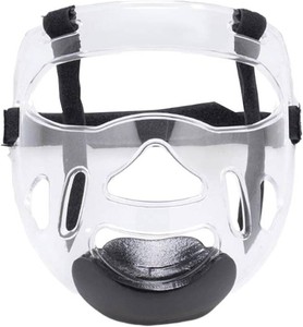 Colaxi Clear Taekwondo Mask Protective Detachable Thickening Face Shield Head Cover, Face Protection Cover Head Gear Face Guard for Boxing Karate