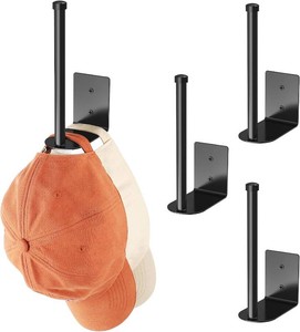 Durmmur Stainless Steel Hat Organizer, Hat Rack for Wall,Each Holds 15 Hats