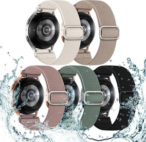 5 Pack Stretchy Bands Compatible with Galaxy Watch 7 6 5 4 FE 404445mm