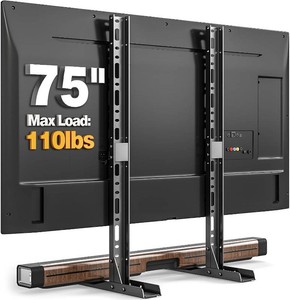 $24 TAVR Universal Table Top TV Stand Mount, TV Legs for Most 20-75 Inch TVs