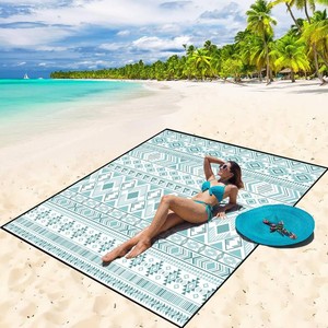$30 WIWIGO Beach Blanket Mat Waterproof Sandproof for 2-8 Adults Quick Drying