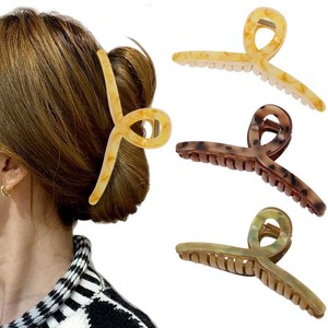 Big Butterfly Hair Claw Clips - 5.1 Acetate Jelly Clips for Women, Larger Size Hair Accessories for Long Thick Hair, 3 Pcs