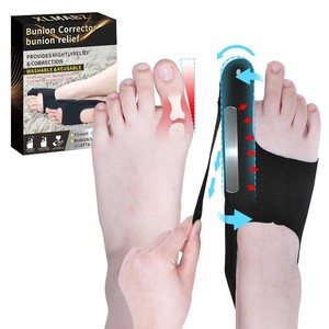 2 Piece Bunion Corrector for Women and Men, Side Adjustable Removable Design, Big Toe Straightener for Bunion Relief, Adjustable DayNight Support. (L)