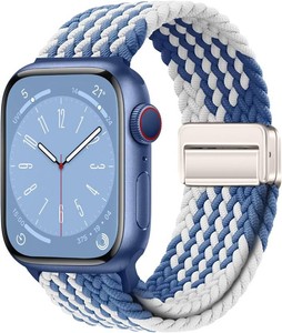 Magnetic Braided Sport Loop Compatible with Apple Watch Bands for Women Men