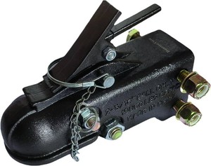$55 2-516 Hitch Ball Heavy Duty Cast Adjustable Trailer Coupler,