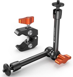 $20 K&F CONCEPT 9.8 Magic Arm Clamp Kit with 14 & 38 Thread Screw