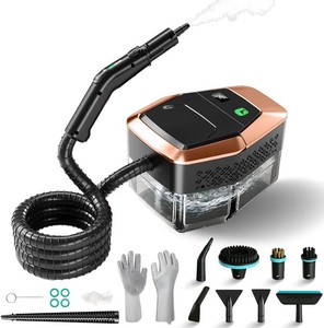 $70 Steam Cleaner for Home & Car, 3-Level Adjustable Steamer for Cleaning with Temp Display,15s Fast Heat,1.8L Large Tank, 4Bar Powerful Steam for Grout,Grease,Tile,Couch,Toilet, Car Detailing,Windows