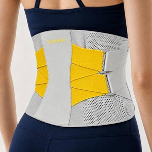 $30 Back Brace Protection for Lifting(25.5929.53 inch) Lower Back Brace for Women Back Support Brace Lumbar Support Belt with Removable Pad - Size S