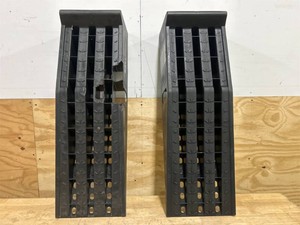 Ironton Poly Car Ramp Set, 12,000-Lb. GVW Capacity, Lightweight Non-Rusting Design #60358