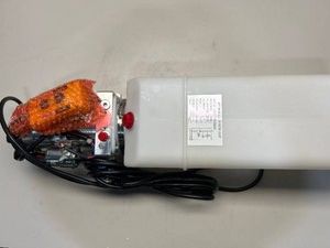 $650 NorTrac Dump Trailer Power Unit with 12V DC Motor, For Double-Acting Cylinder, 2.1-Gal. Reservoir