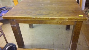 Library Desk from Barnesville High School, 36 � in