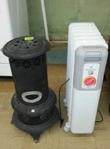 Kerosene Heater and Electric Heater