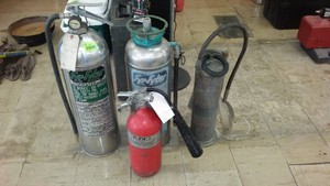 Vintage Fyr-Fyter Fire Extinguishers (4)