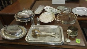 Silver-Plated Serving Dishes