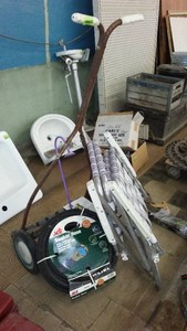 Push Mower, New Soaker Hose, Lawn Chairs (2) and More