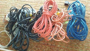 Assorted Extension Cords