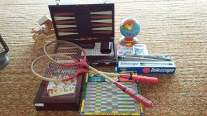 Vintage Games and Recreation Assortment