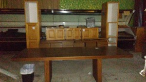 Large Assortment of Wood Furniture & Cabinetry