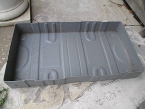 Plastic raised garden bed