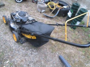 Poulan Pro lawn mower with bagger