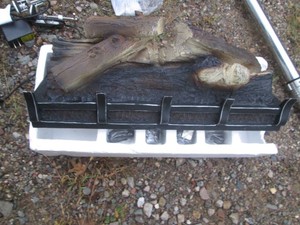 Electric fireplace insert
