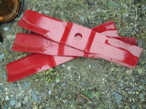 3 New mower blades