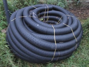 200 6 Inch coil of drain pipe