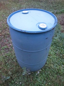 Plastic barrel