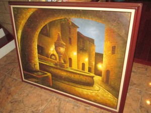 54 x 42 Inch textured picture on canvas