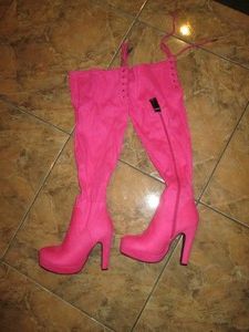 New Torrid size 6 stretch wide calf long boots