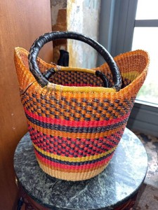 Blessing Basket Project Ghana Bolga Style Handwoven Basket See Photos