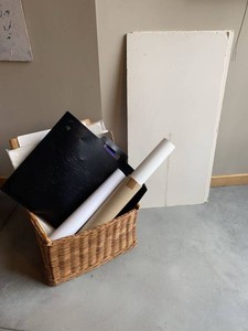 Group Assorted Art Paper Boards Portfolio Pad & Presentation Supplies