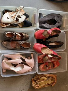 Group Womens Shoes Heels Flats Boots Mixed Styles Assorted Sizes