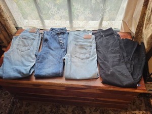 Womens Jeans Lot Levi Strauss Signature Gap Boston Proper Denim