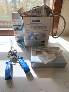 Mixed Medical Household Lot ReliOn BP Monitor Vicks Thermometer