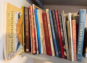 Assorted Vintage Art Christmas & Native American Books Mixed Lot
