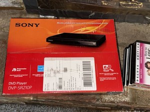 Sony DVP-SR210P DVD Player Box with Assorted DVD Movie Lot