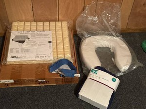Span America Geo-Matt Cushion Care Bedding Lot XL Twin Sheets