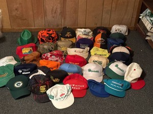 Vintage Advertising Trucker Hat Lot Sturgis Old Milwaukee Packers