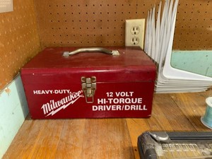 Milwaukee Tool Case, Bit Sets & Assorted Garage Hand Tool Lot
