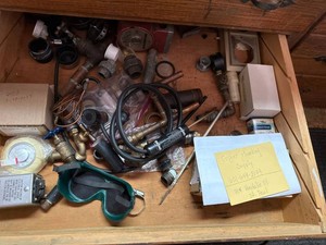 Box Lot of Assorted Plumbing & Electrical Parts and Supplies