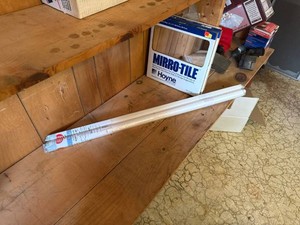 Lot of Assorted Home Improvement Supplies Hoyne Mirro-Tile Trim