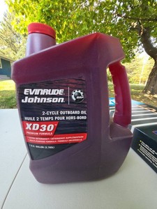 Evinrude Johnson XD30 2-Cycle Outboard Oil 1 Gallon BRP TC-W3