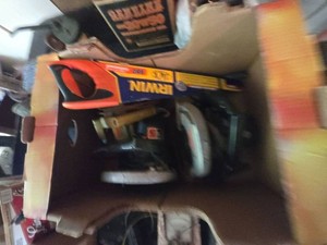 Box Lot Circular Saws & Irwin Hand Saw Craftsman Skil Black & Decker