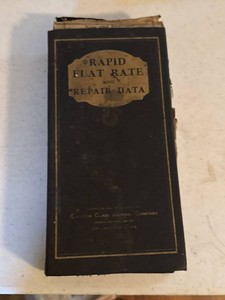 Rapid Flat Rate and Repair Data Fifth Edition Auto Service Book