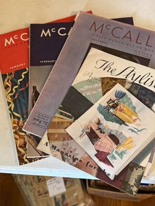Vintage McCalls Magazines & The Stylist Fashion Magazine Group